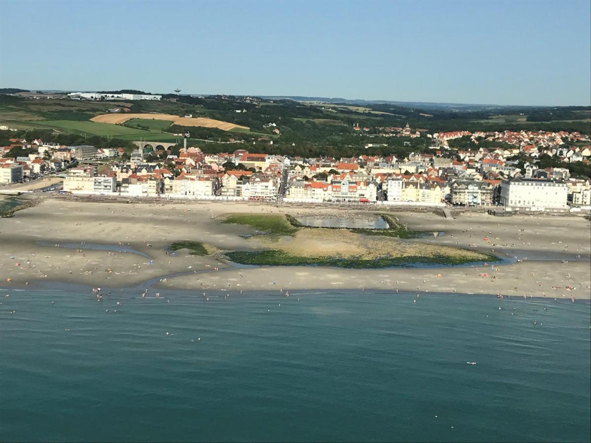 Villa Louise - Appartement Spacieux Proche Digue Avec Jardin Wimereux Exteriér fotografie